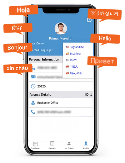 Multilingual support